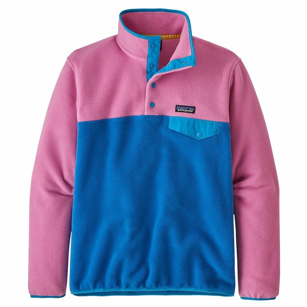Patagonia Synchillla Snap Fleece Pink and Blue
